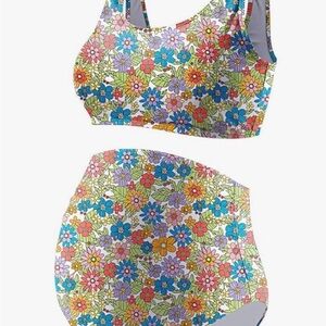 Two Maternity Swimsuit Bundle Size Medium
